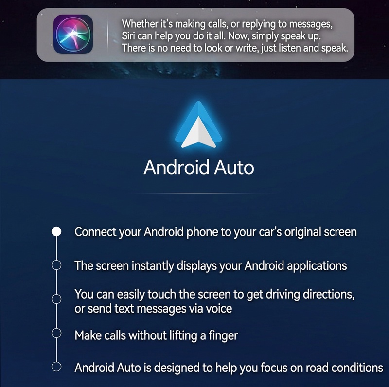Q7S 7-Inch Wireless CarPlay Screen: WiFi & Bluetooth