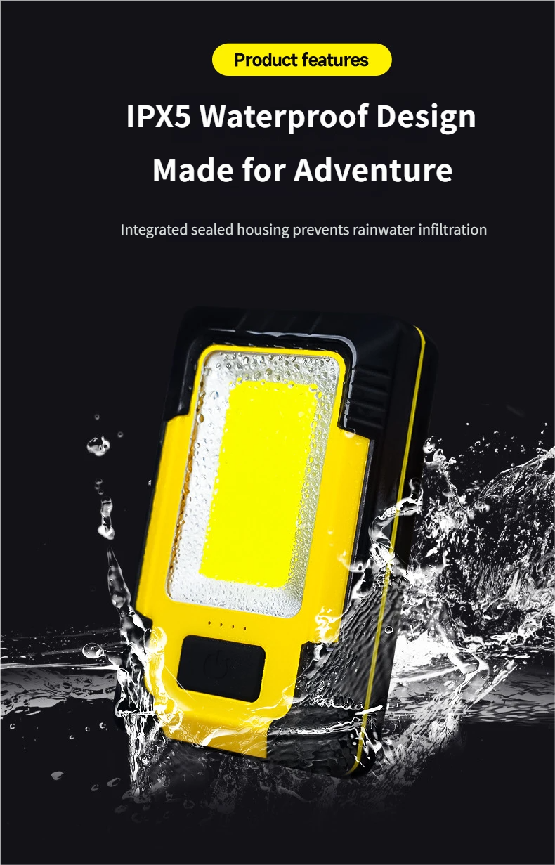 Multifunctional COB Magnetic Work Light
