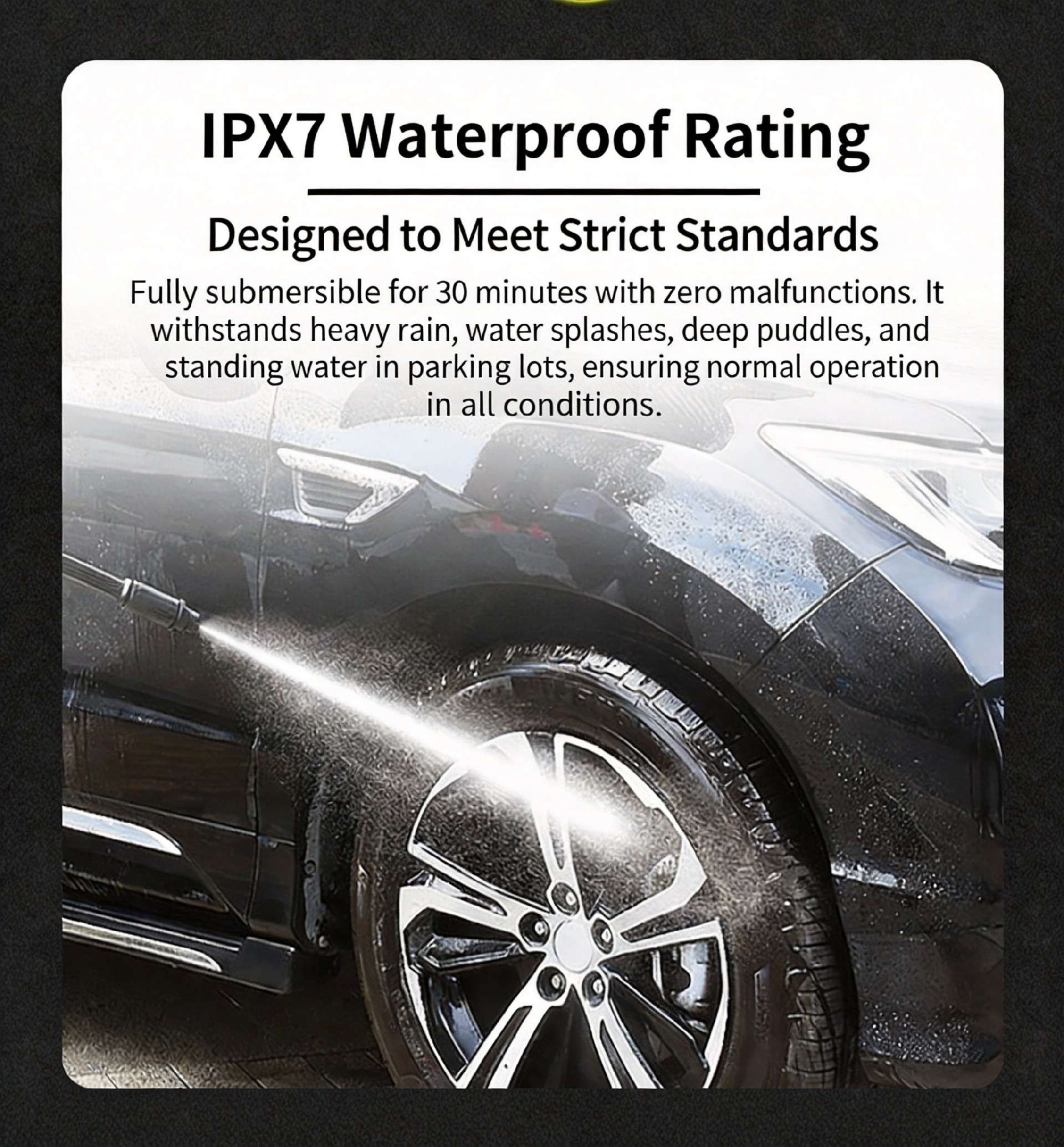 AX-TP880 Solar Wireless TPMS Tire Pressure Monitor